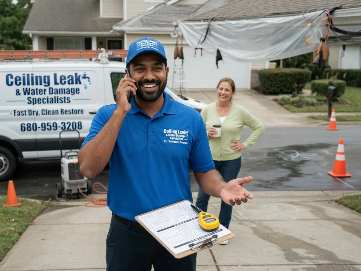 Ceiling Leak Cleanup Ferndale, MI FAQs